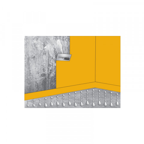 Revêtement d'imperméabilisation sika sikatop 145 cuvelage - gris - 25kg