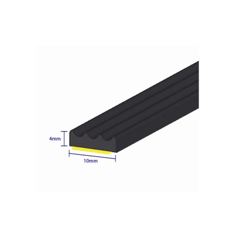 Rouleau de joint Kiso 141 pour vitrage - 3x9 mm - Blanc - Bobine de 150 m - KISO - 141 3X9 BL