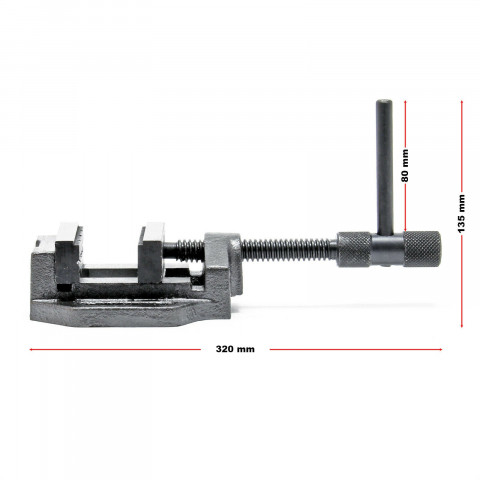 Etau de machine outil professionnel perçage meulage fraisage outil atelier 100 mm