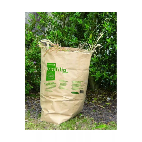 Vilmorin - Sacs déchets verts et organiques en papier - 100l - 140 g/m² -  Distriartisan