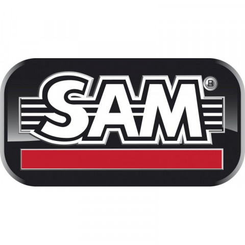 Sam outillage - 525443 - mètre à ruban en acier boîtier bi-matière 10mx25mm