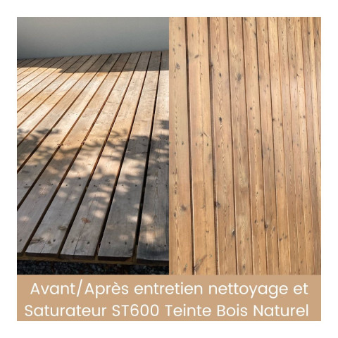 Saturateur bois piscine ST600 AnovaBois - Couleur et conditionnement au choix