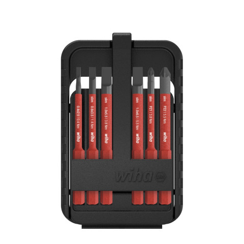 Jeu d'embouts slim electric Fente / Pozidriv - WIHA - 43157
