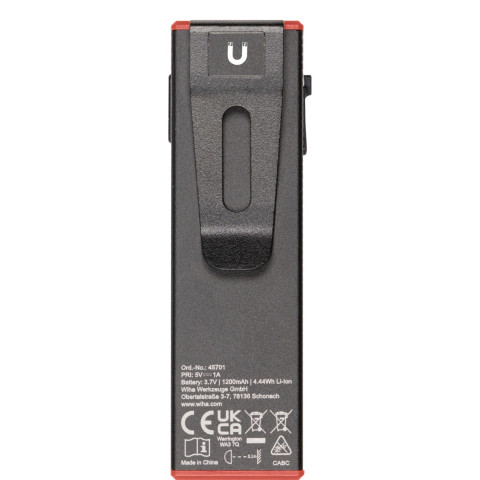 Lampe de poche 800 lm - WIHA - 45701