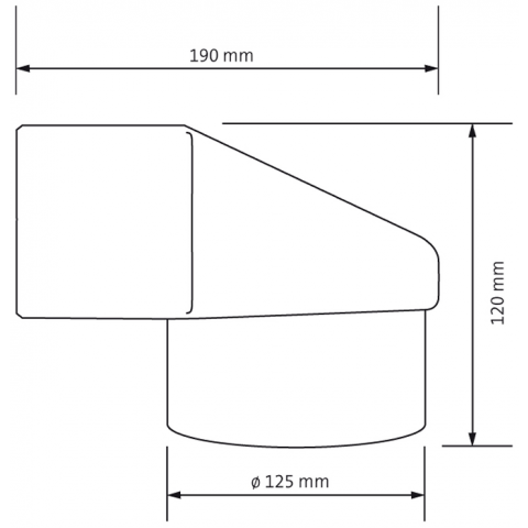 Adaptateur chatière VEPAC® diamètre 100 mm