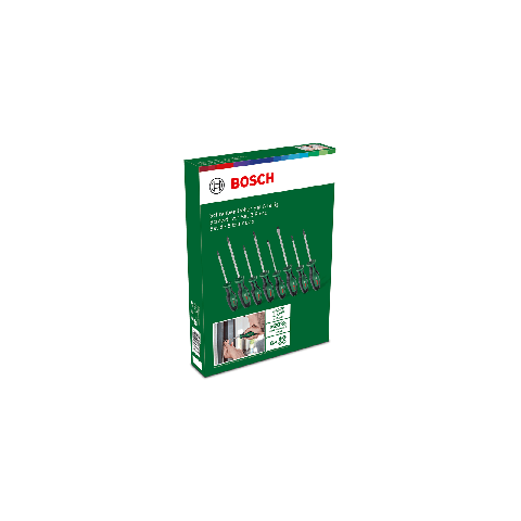 Set de tournevis haute performance - 8 pièces - BOSCH - 1600A02BX8