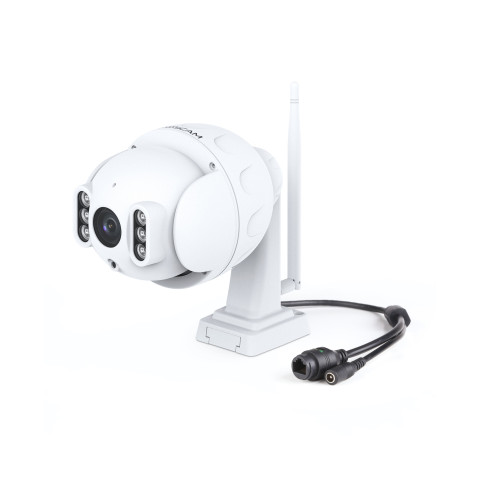 Caméra ip wi-fi dôme ptz 2mp avec zoom optique x4 - foscam sd2