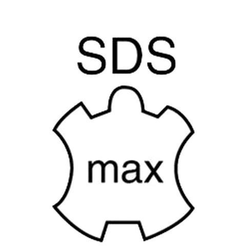 Foret mèche SDS MAX 600 mm diam 20 4 têtes Ribimex - PRSDSMAX20X600-4
