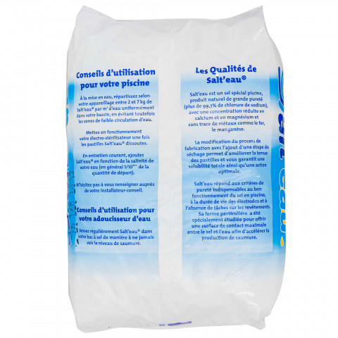 Sel spécial piscine 25 kg