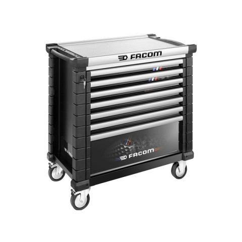 Servante JETM4 - 7 tiroirs RTP24 + Composition 249 outils - FACOM - JET.CM4XL-RTP24
