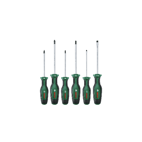 Set de tournevis haute performance - 6 pièces - BOSCH - 1600A02BX7