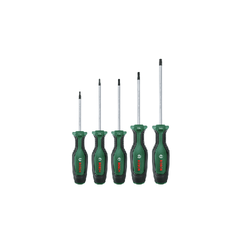 Set de tournevis Torx haute performance - 5 pièces - BOSCH - 1600A02BX6