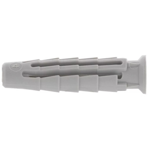 Cheville nylon PRO6 - 6 x 30 sans vis - Seau de 1000 - SPIT - 565181