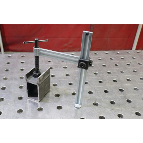 Serre-joint 4003-WV 40x10 mm URKO à saillie variable pour table de soudure 28 mm, 30x22 cm - 1543030