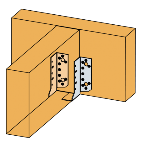 Connecteurs ajustables SJHR80 Simpson (carton de 50)
