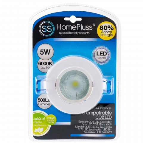 Spot led encastrable 5w blanc/froid