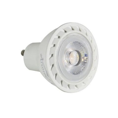 Spot led GU10 COB 5 watt (eq. 30 watt) - Couleur eclairage - Blanc chaud 3000°K