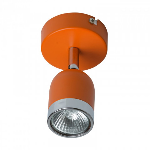 Spot orange techno 1 ampoule 14 cm