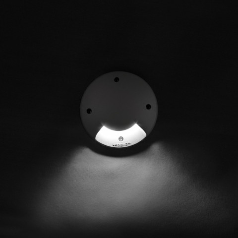 Spot xena led, aluminium, polycarbonate, quart d'éclairage