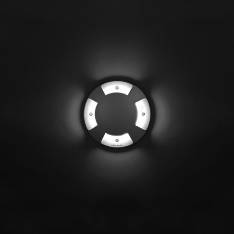 Spot xena led, aluminium, polycarbonate