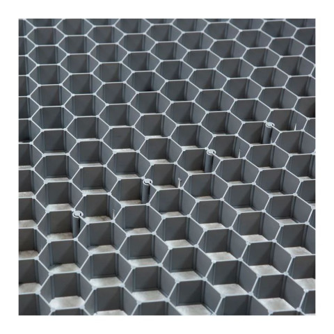 Stabilisateur de gravier - noir / gris - 1166 x 1600 x 30 mm - jouplast - palette de 19 pièces (34,58 m2)
