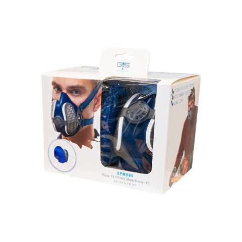 Pack starter demi-masque respiratoire Elipse P3 avec filtre + Etui de transport - GVS - SPM585