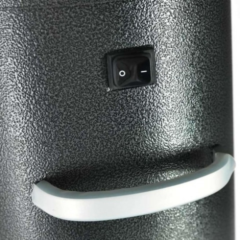 Sunred chauffage tour helios 2950 w fibre de carbone noir hel12
