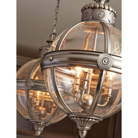 Suspension adams, nickel antique, 4 ampoules