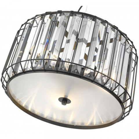 Suspension black bristol 3 lumières