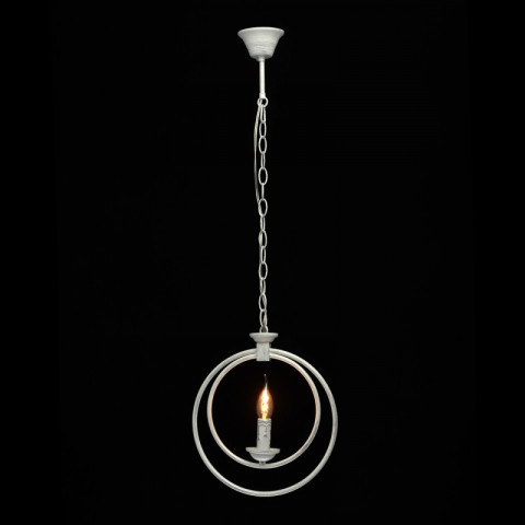 Suspension blanche classic 1 ampoule 90 cm