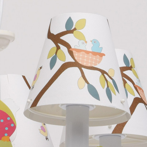 Suspension blanche kinder 5 ampoules 99 cm