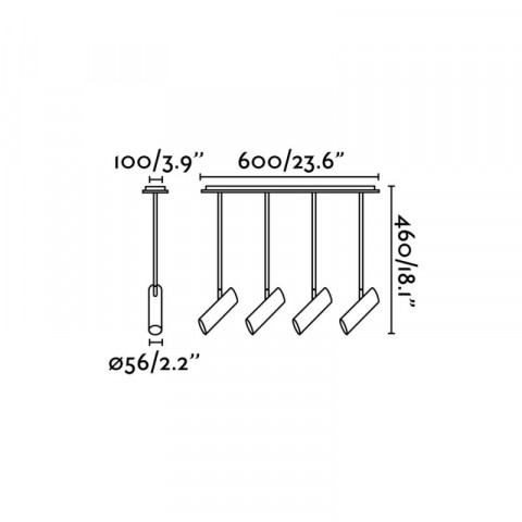 Suspension blanche link 4 ampoules