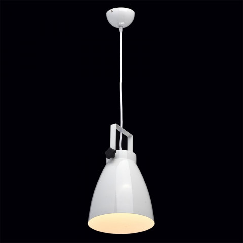 Suspension blanche megapolis 1 ampoule 152 cm