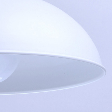 Suspension blanche megapolis 1 ampoule 220 cm
