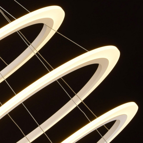 Suspension blanche megapolis   180 cm