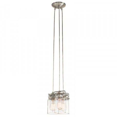 Suspension brinley, 3 ampoules - Coloris au choix