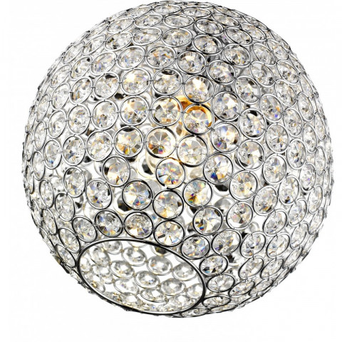 Suspension chrome colchester l25 1 lumières