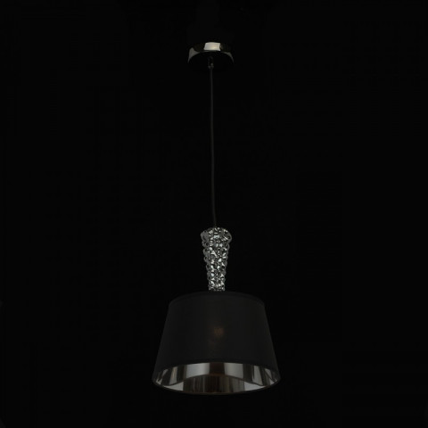 Suspension chromée megapolis 1 ampoule 154 cm