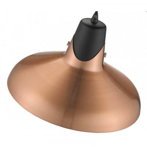 Suspension cuivre arsenal 1 lumières