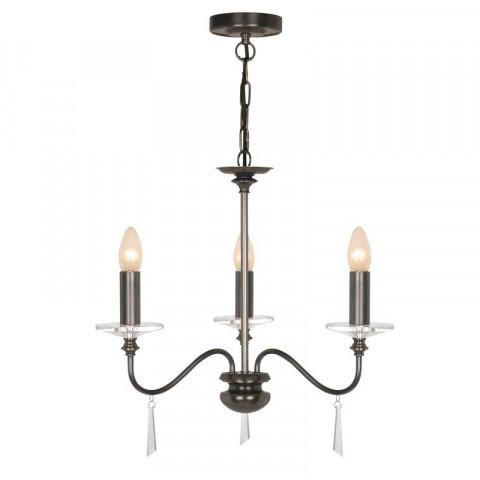 Suspension finsbury park, 3 ampoules, sans abat-jour - Coloris au choix