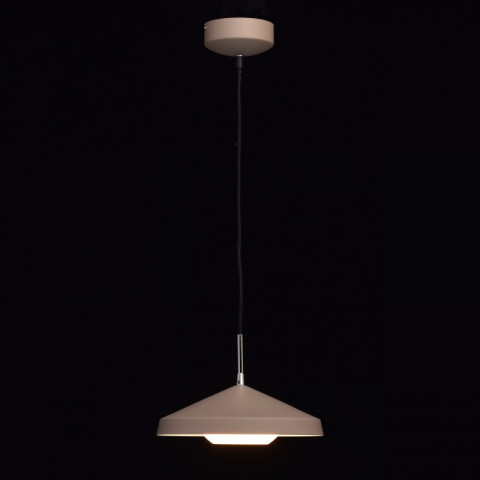 Suspension grise megapolis 1 ampoule 118 cm