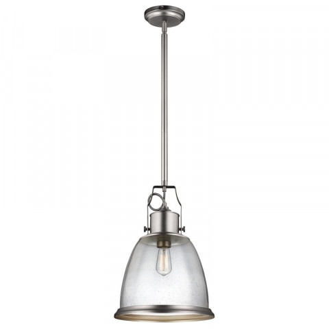 Suspension hobson large verre tacheté - Coloris au choix