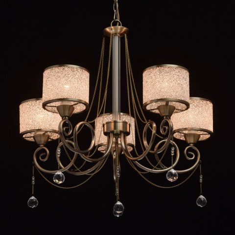 Suspension laiton classic 5 ampoules 100 cm
