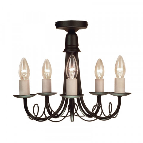 Suspension minster, noir, 5 ampoules