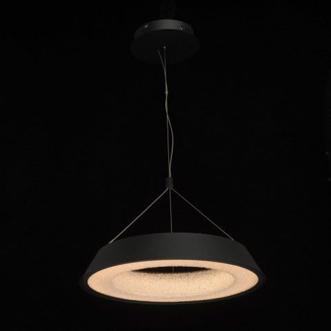 Suspension noire techno   132 cm