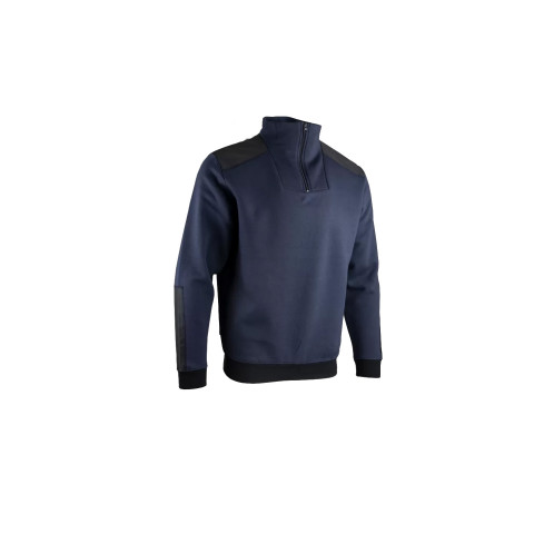 Sweat col camionneur bicolore - BOGOTA - LMA - 8086-2XL
