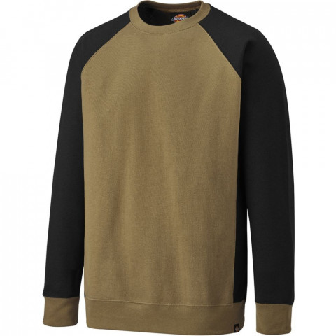 Sweat-shirt col rond bicolore dickies two tone - Coloris et taille au choix