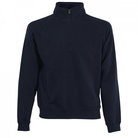 Sweat-shirt col zippé fruit of the loom classic - Coloris et taille au choix