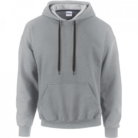 Sweat shirt capuche contrastée gildan heavy blend - Coloris et taille au choix