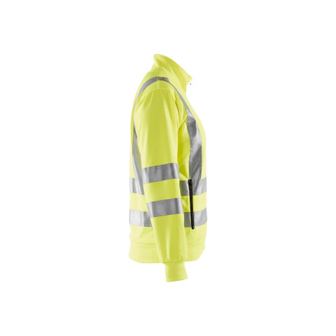 Sweat zippé haute-visibilité femme 33081974 - Couleur au choix
